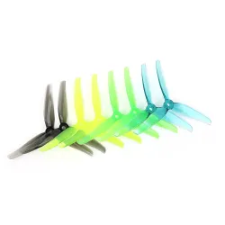 6 Cặp Cánh quạt iFlight Nazgul F5 5.1Inch 3 lưỡi 5mmổ lỗ CW CCW cho Máy bay không người lái đua RC FPV - màu xanh lá cây trong suốt